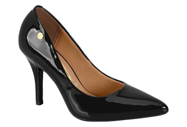 Stiletto Vizzano Verniz Premium Negro 10cm