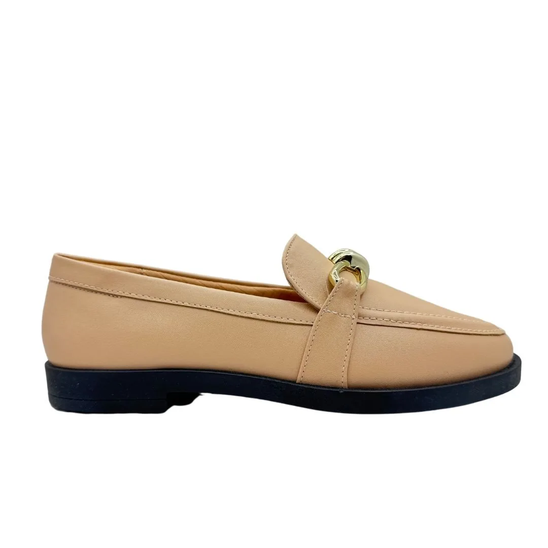 Mocasín Santinelli Mestico Marfil