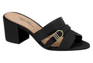 Sandalia Modare Meter Cuadrado Napa Floather Negro