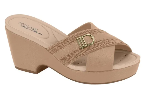 Tacón Vizzano Elastico Np Floather Nature Nude