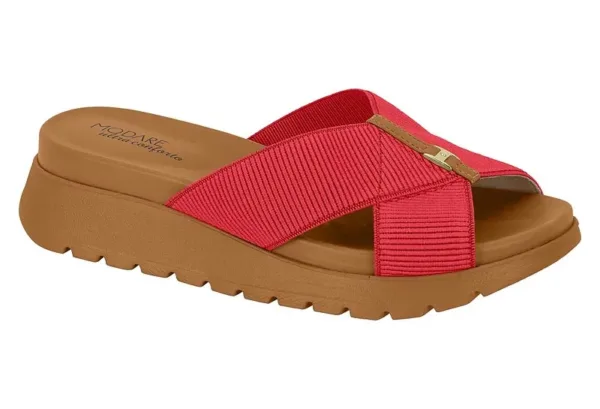 Sandalia Vizzano Modare Elastico X Rojo/ Camel