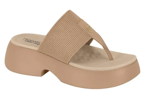 Sandalia Modare Elastico Tijera Nude