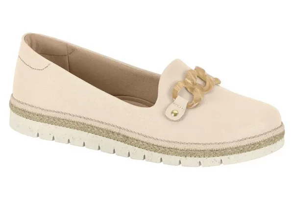 Mocasín Modare Napa Cadena Crema — Modare Ultraconfort