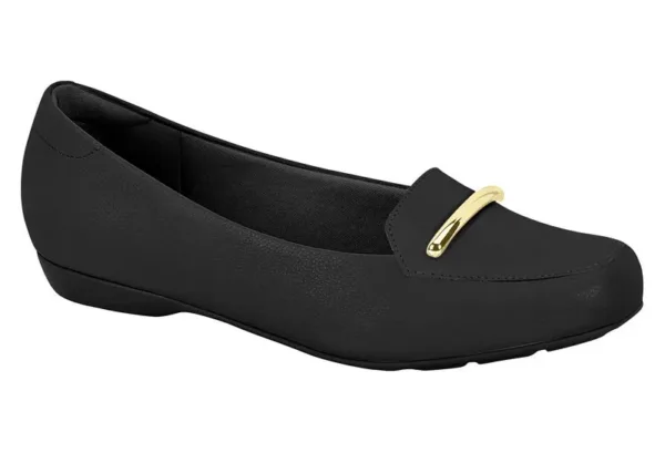 Mocasín Modare negro hebilla — Modare Ultraconfort