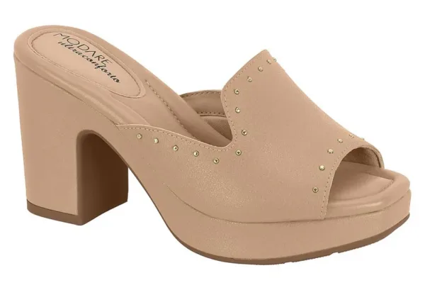 Plataforma Modare Napa Nude — Modare Ultraconfort