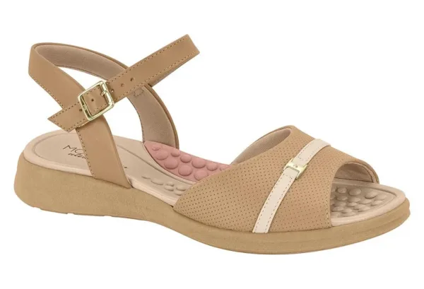 Sandali Modare pele strech tan crema — Modare Ultraconfort