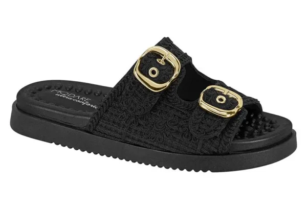 Sandalia Modare Gaspea Pronta Stambul Float Negro — Modare Ultraconfort