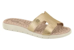 Sandalia Modare Metalizado Floather Venezia Dorado — Modare Ultraconfort