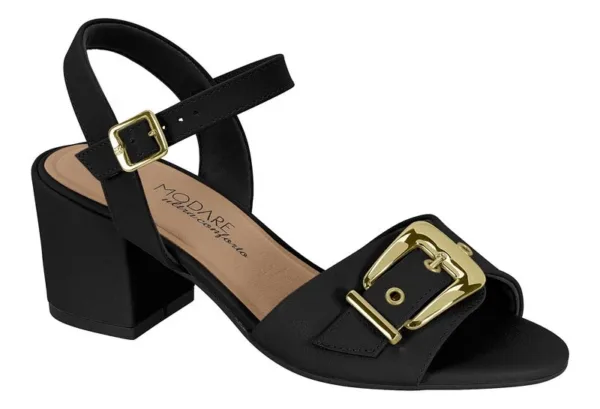 Sandalia Modare Napa Negro — Modare Ultraconfort