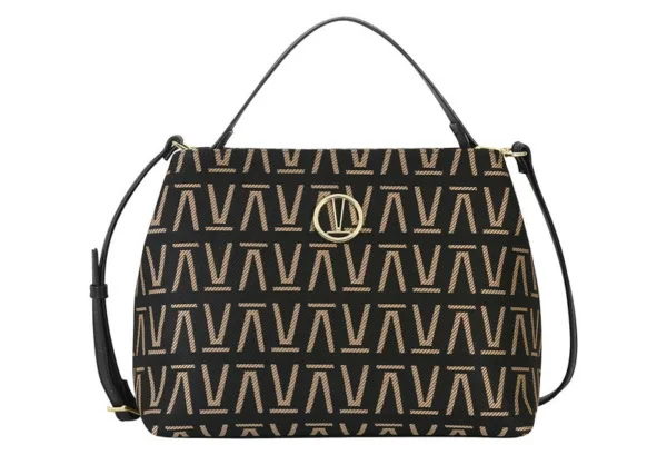 Cartera Vizzano holografico nego/tan