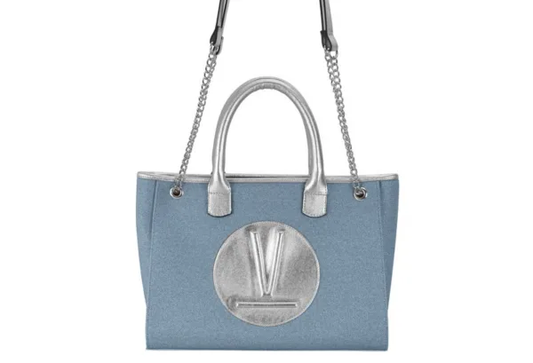 Cartera Vizzano jeans claro plata