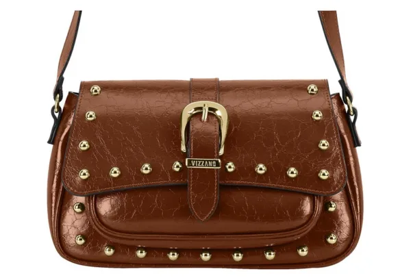 Cartera Vizzano Napa Craquele Chocolate