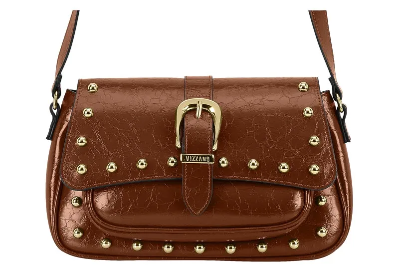 Cartera Vizzano Napa Craquele Chocolate