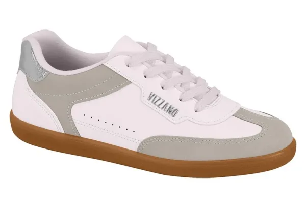 Deportivo Vizzano Napa suave/Nobuck Blanco/Gris — Vizzano
