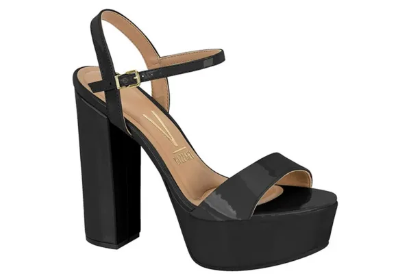 Doble plataforma Vizzano charol premium negro — Vizzano