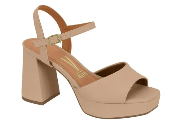 Plataforma T.Ancho Vizzano Napa suave Beige — Vizzano