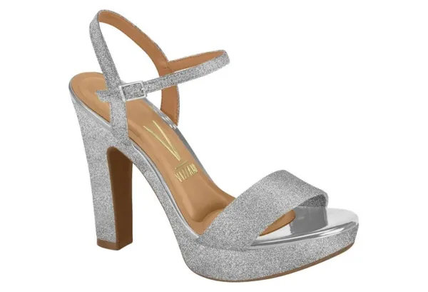 Plataforma Vizzano T/S Paris Metal Glamour Plata — Vizzano