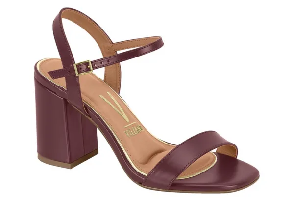 Sandalia Vizzano Napa Chocolate Burgundy — Vizzano