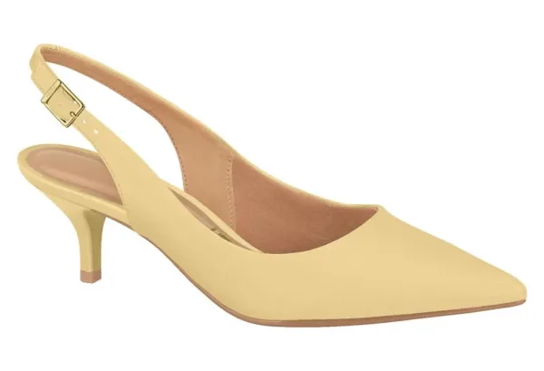 Stiletto Destalonado Vizzano Napa suave Verde — Vizzano