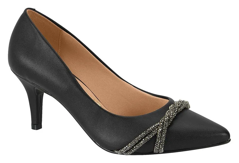 Stiletto Vizzano napa suave tira negro humo — Vizzano