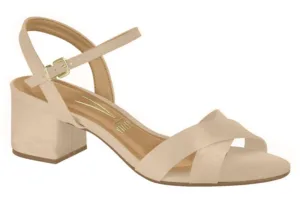 Tacón Vizzano napa suave beige — Vizzano