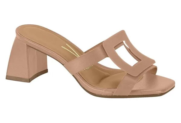 Tacón Vizzano napa suave nude — Vizzano