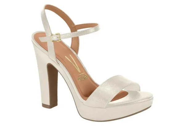 Vizzano tacón plataforma napa blanco off — Vizzano